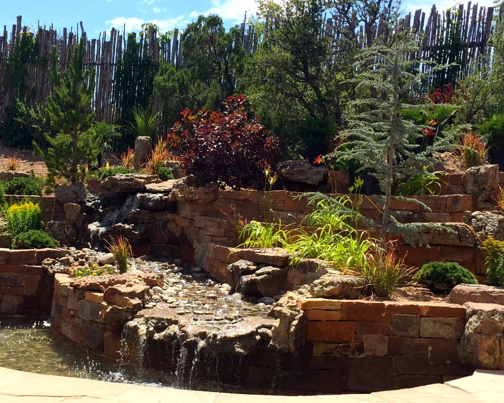Tesuque hillside terrace by McCumber Fine Gardens - Photo 11
