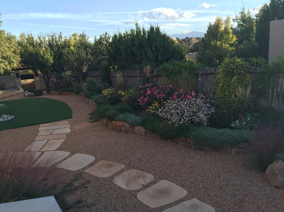 In Town Backyard Remodel, Santa Fe NM by McCumber Fine Gardens - Photo 3