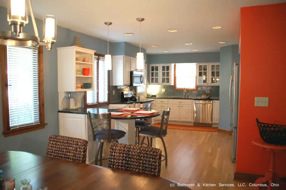Luminous Modern Kitchen by Bathroom And Kitchen Services, LLC - Photo 3