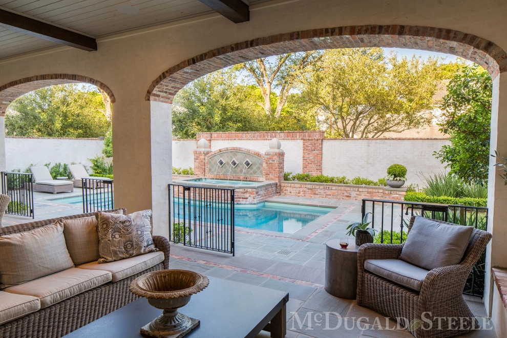 Louisiana Influenced Pool Garden by McDugald-Steele - Photo 2