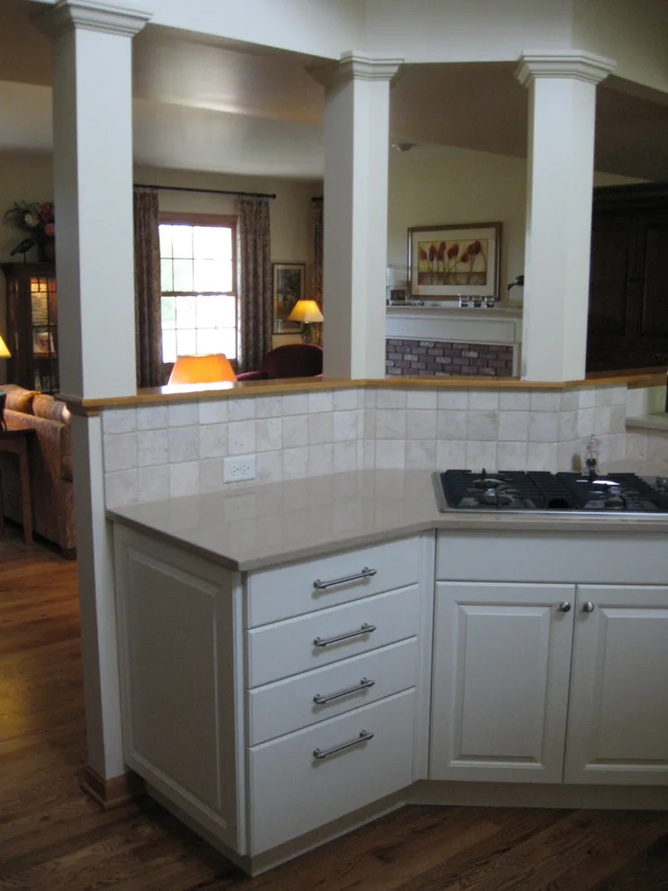 Radiant White Kitchen Renovation by Kitchen & Bath Design Center - Photo 4