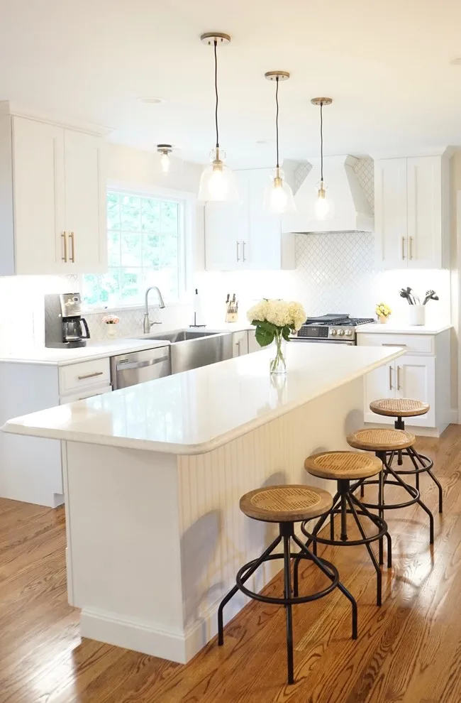 Luminous White Kitchen Renovation by Affordable Kitchens & Baths - Photo 2