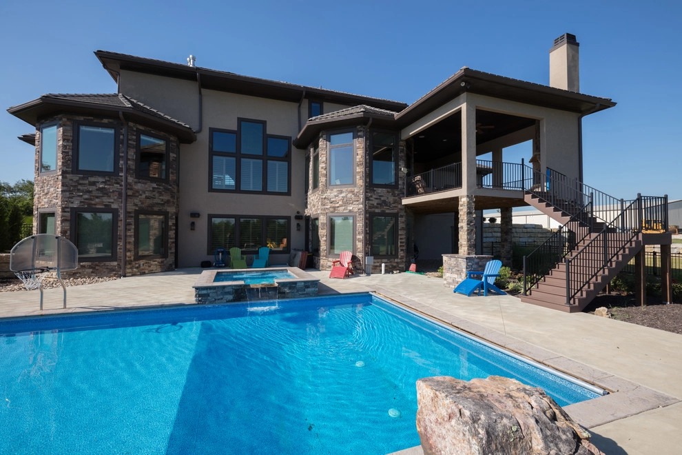 Craftsman Style Country Home by Meier Landscape Architecture - Photo 4