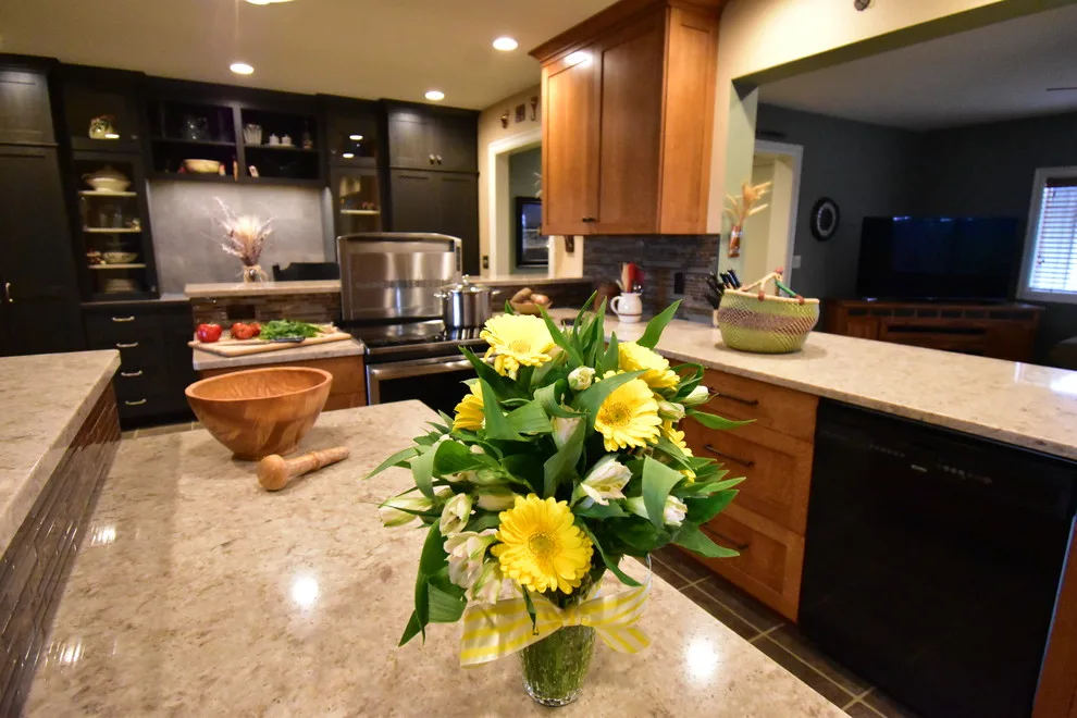 Chocolate-colored kitchen by Porter & Sons Construction - Photo 4