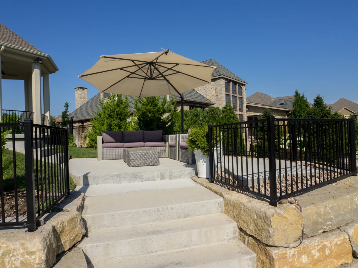 Clean Contemporary Pool Design in Overland Park by Meier Landscape Architecture - Photo 2