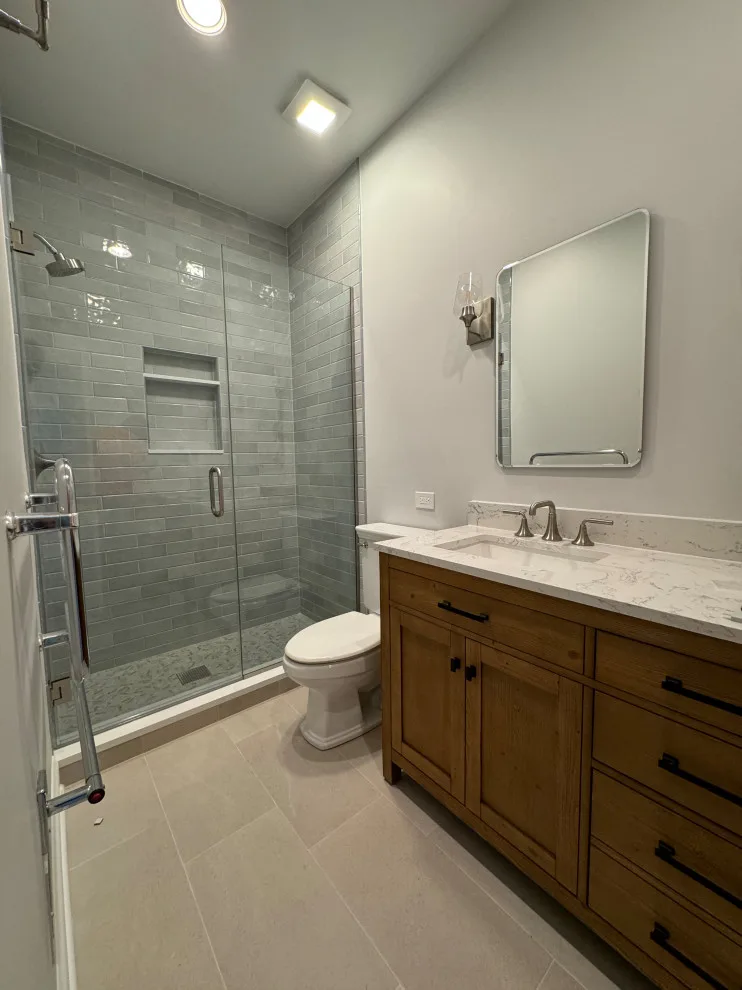 Bucktown - Restroom Renovation by Peter Renovations Inc - Photo 2