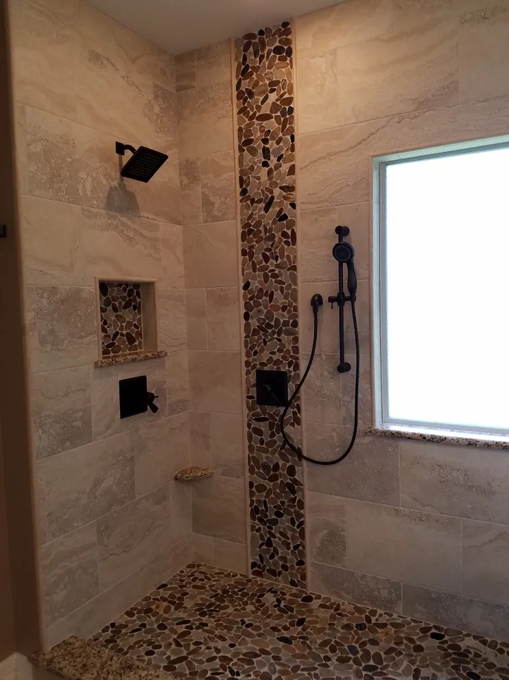 Bucur spacious master bath shower by MHM Remodeling - Photo 2