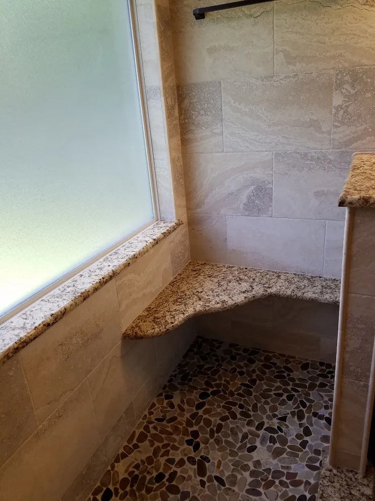 Bucur spacious master bath shower by MHM Remodeling - Photo 3