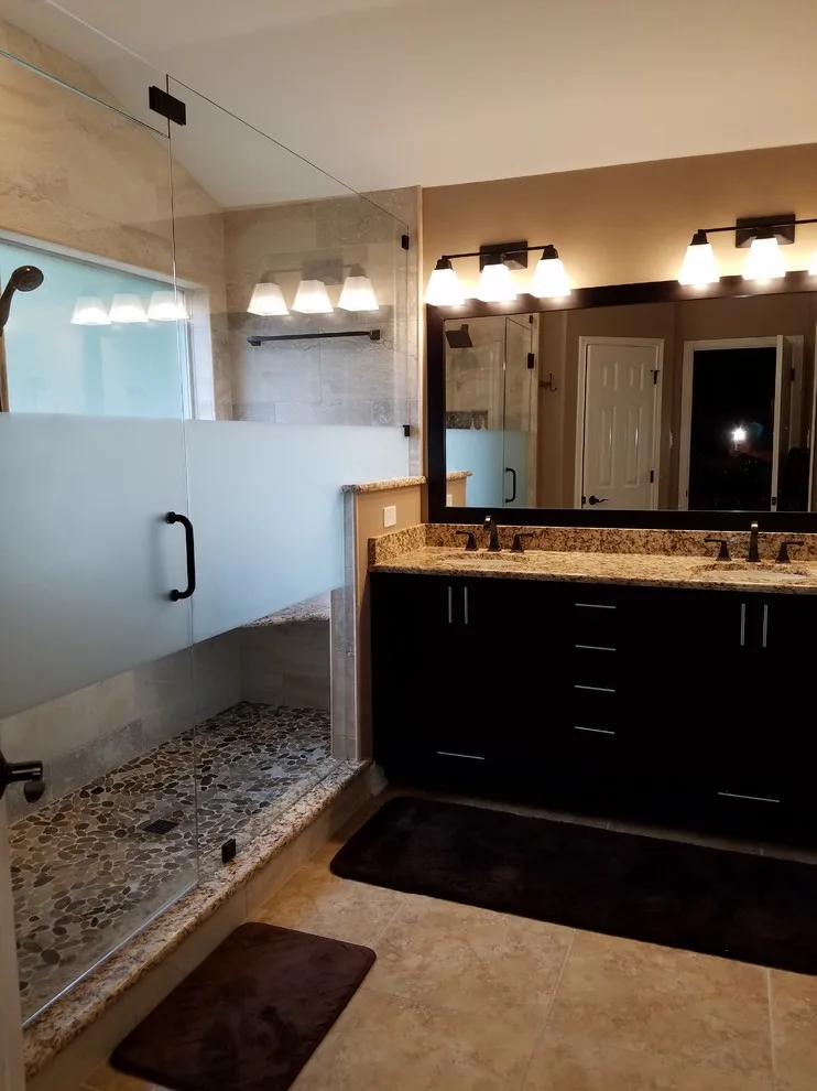 Bucur spacious master bath shower by MHM Remodeling - Photo 6