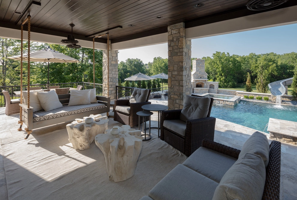 Luxury Transitional Estate Home by Meier Landscape Architecture - Photo 14