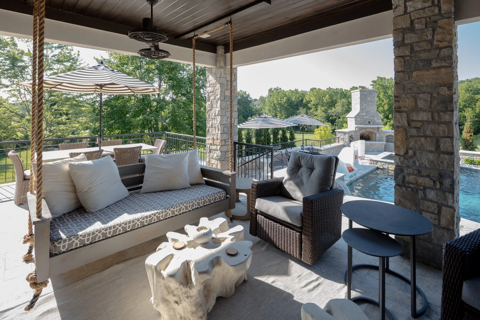 Luxury Transitional Estate Home by Meier Landscape Architecture - Photo 17