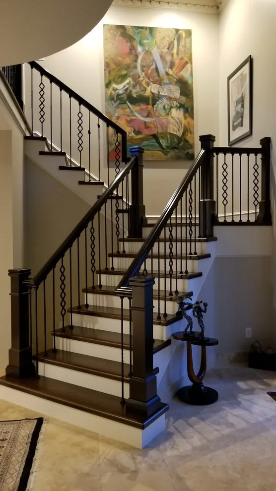 Woodlands Home Remodeling Stairs by The Woodlands Home Remodeling - Photo 6