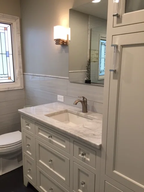 Bungalow Bathroom by Compass Design, LLC - Photo 6
