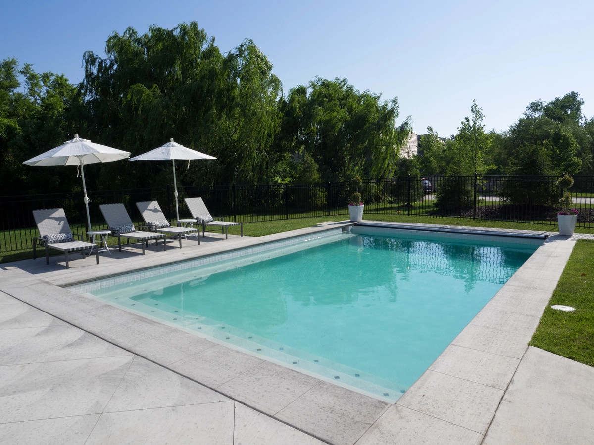 Clean Contemporary Pool Design in Overland Park by Meier Landscape Architecture - Photo 5