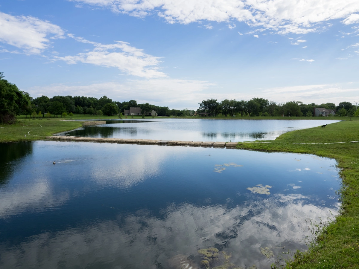 Tranquil Private Lake in Overland Park by Meier Landscape Architecture - Photo 12