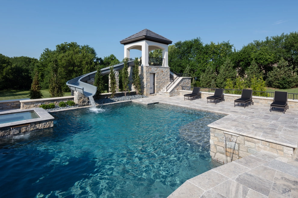 Luxury Transitional Estate Home by Meier Landscape Architecture - Photo 15