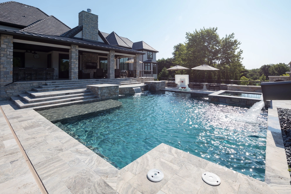 Luxury Transitional Estate Home by Meier Landscape Architecture - Photo 4
