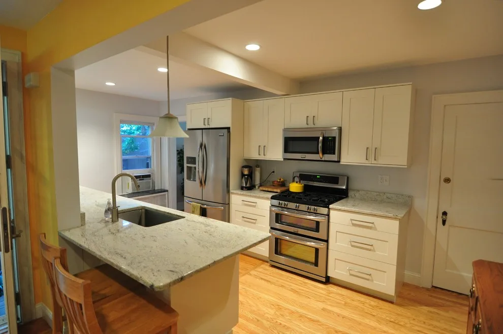 Burlington Modern White Kitchen by Dovetail Designs By Jenny Volk - Photo 2