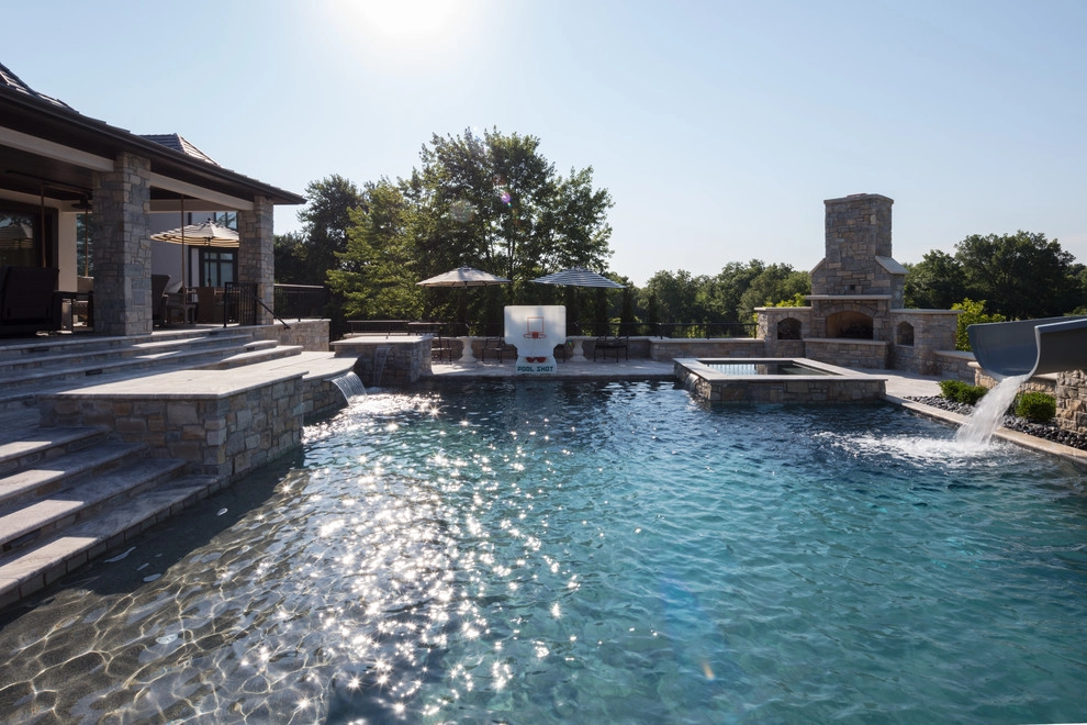 Luxury Transitional Estate Home by Meier Landscape Architecture - Photo 13
