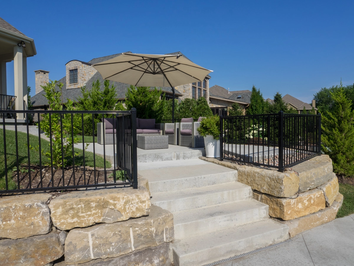 Clean Contemporary Pool Design in Overland Park by Meier Landscape Architecture - Photo 6