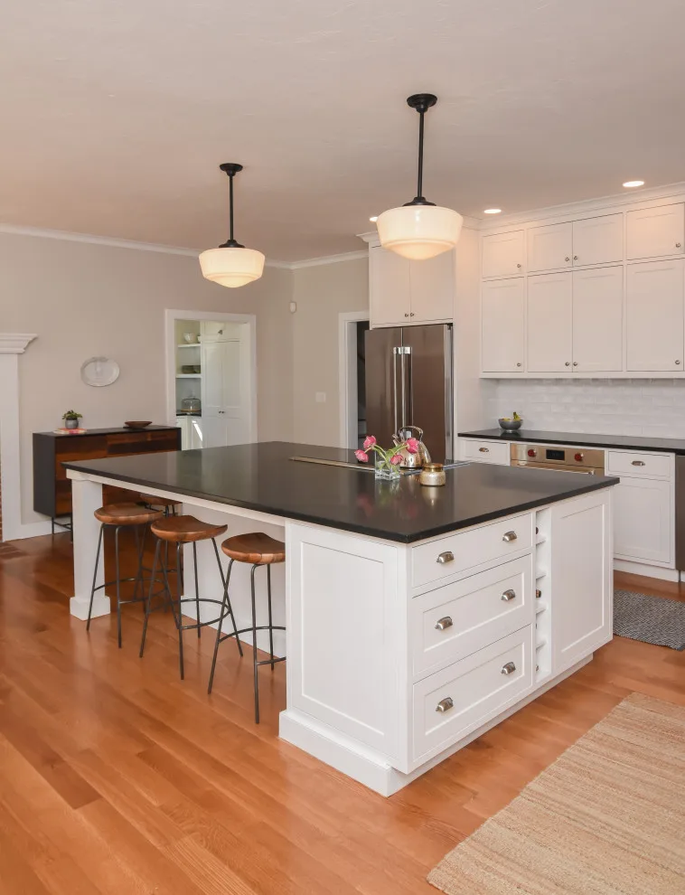 Rustic Kitchen and Butler's Pantry by Taylor Made Cabinets, Leominster MA - Photo 8