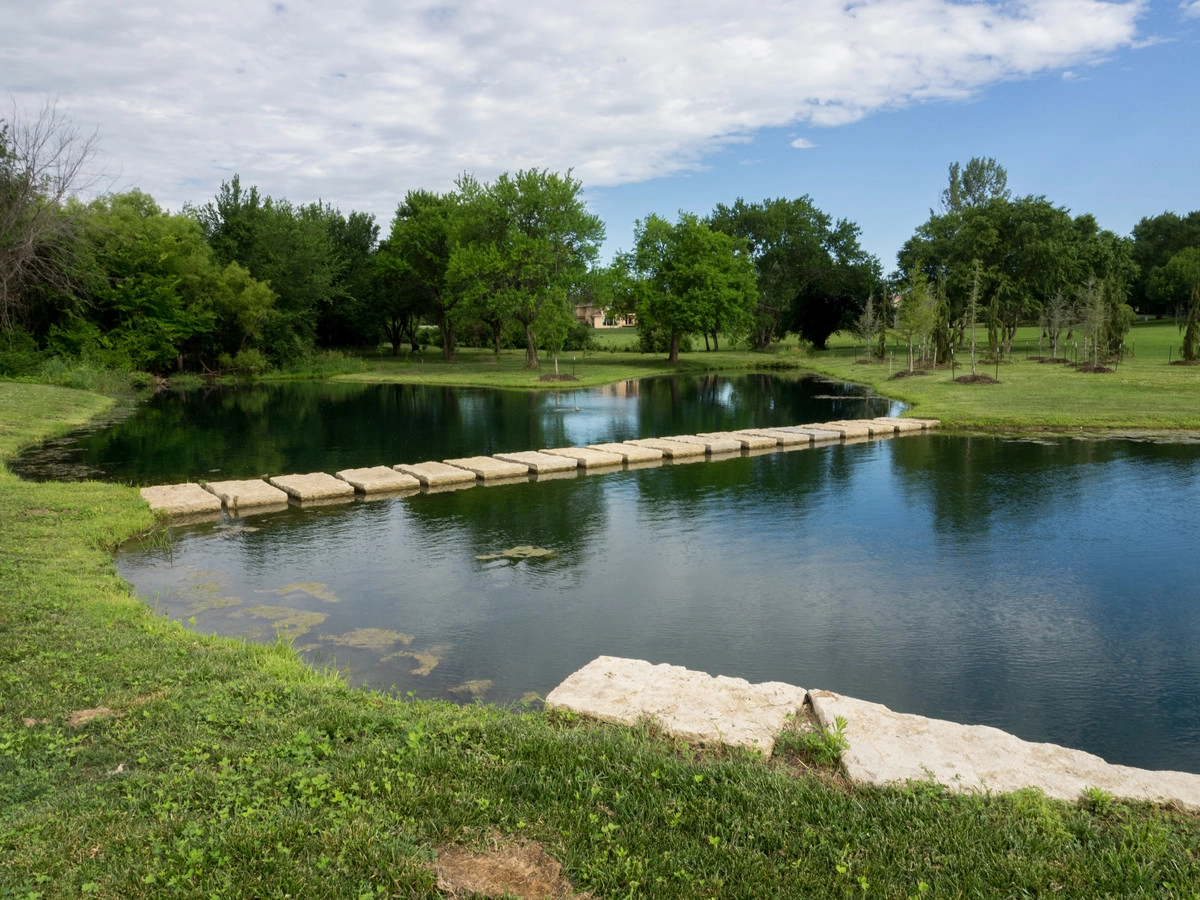 Tranquil Private Lake in Overland Park by Meier Landscape Architecture - Photo 7