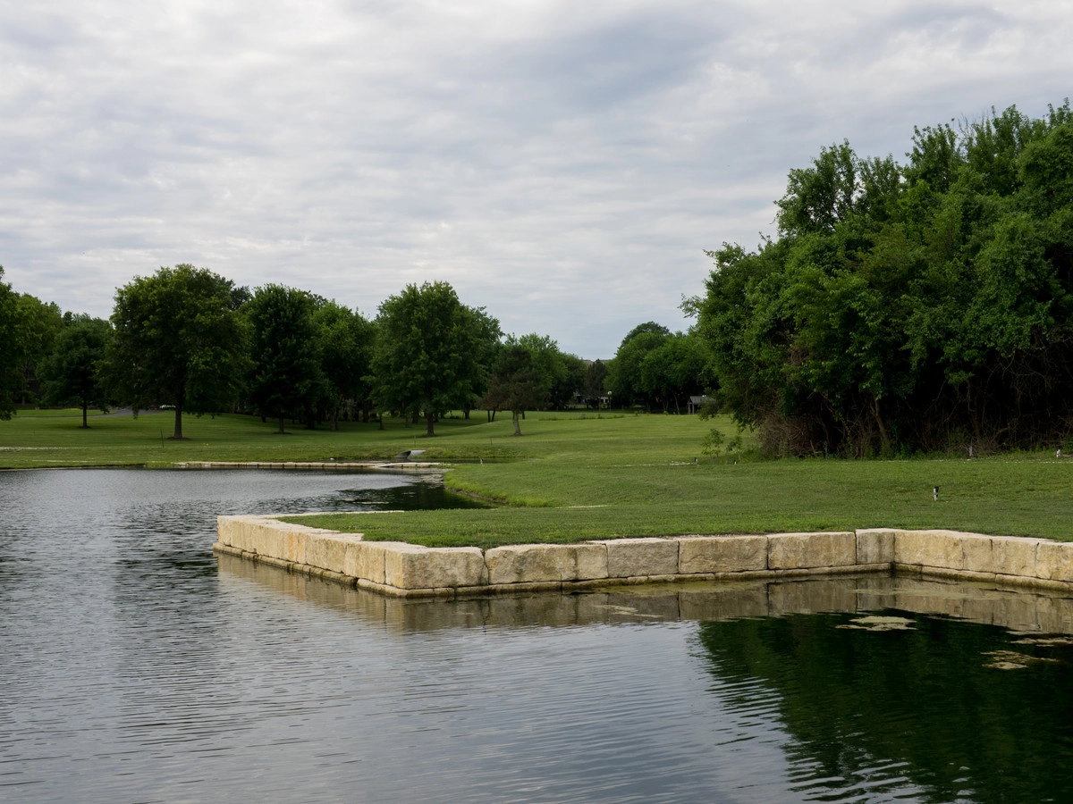 Tranquil Private Lake in Overland Park by Meier Landscape Architecture - Photo 11