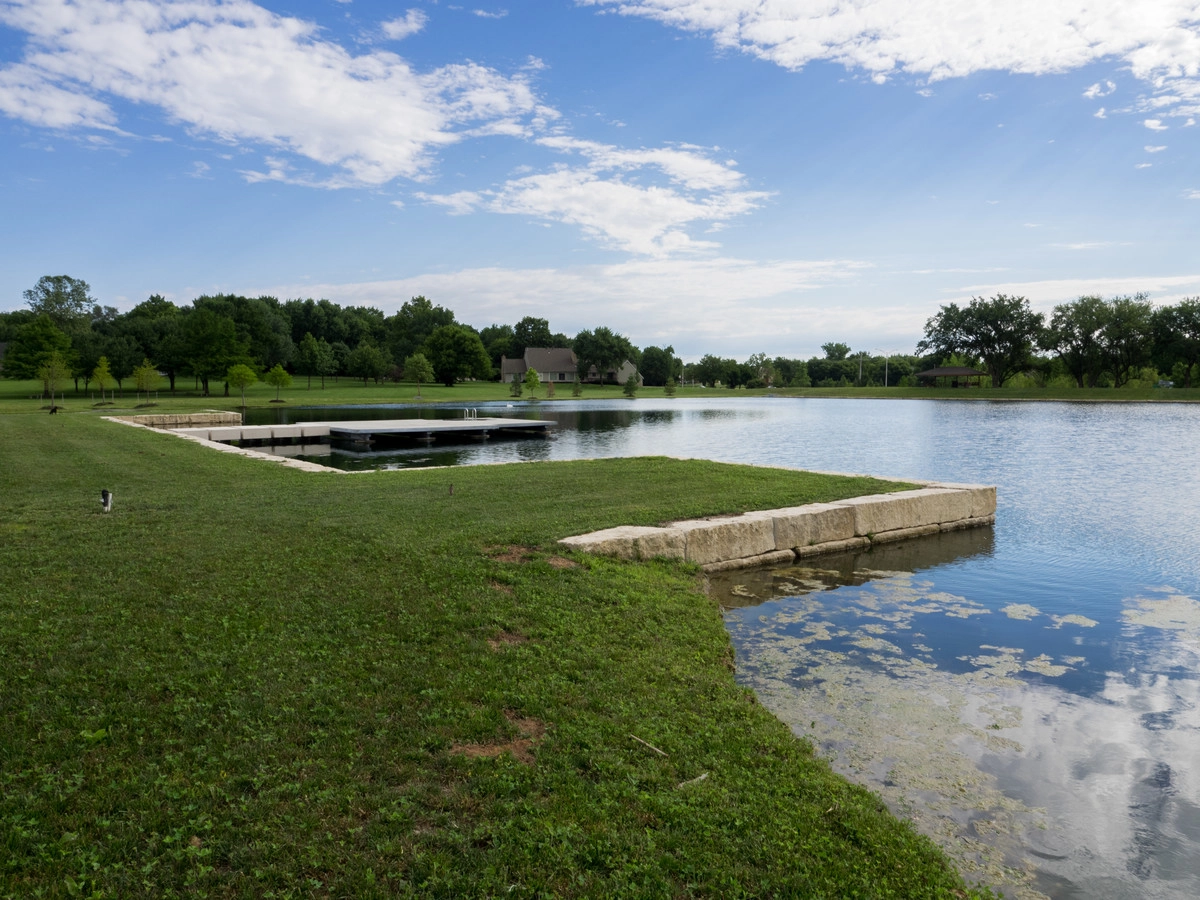 Tranquil Private Lake in Overland Park by Meier Landscape Architecture - Photo 5