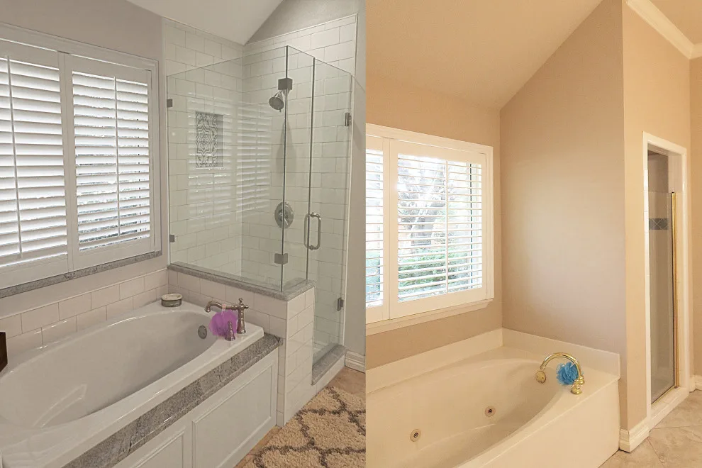 C A Asaff Master Bathroom Renovation Before and After Images by DFW Granite - Photo 8