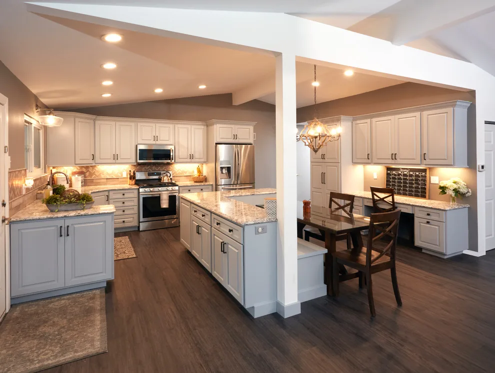 C & L St. Louis, MO Gray Kitchen by Cabinetry By Design - Photo 3