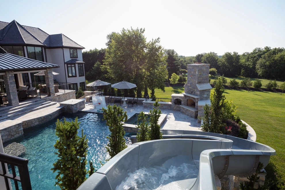 Luxury Transitional Estate Home by Meier Landscape Architecture - Photo 35