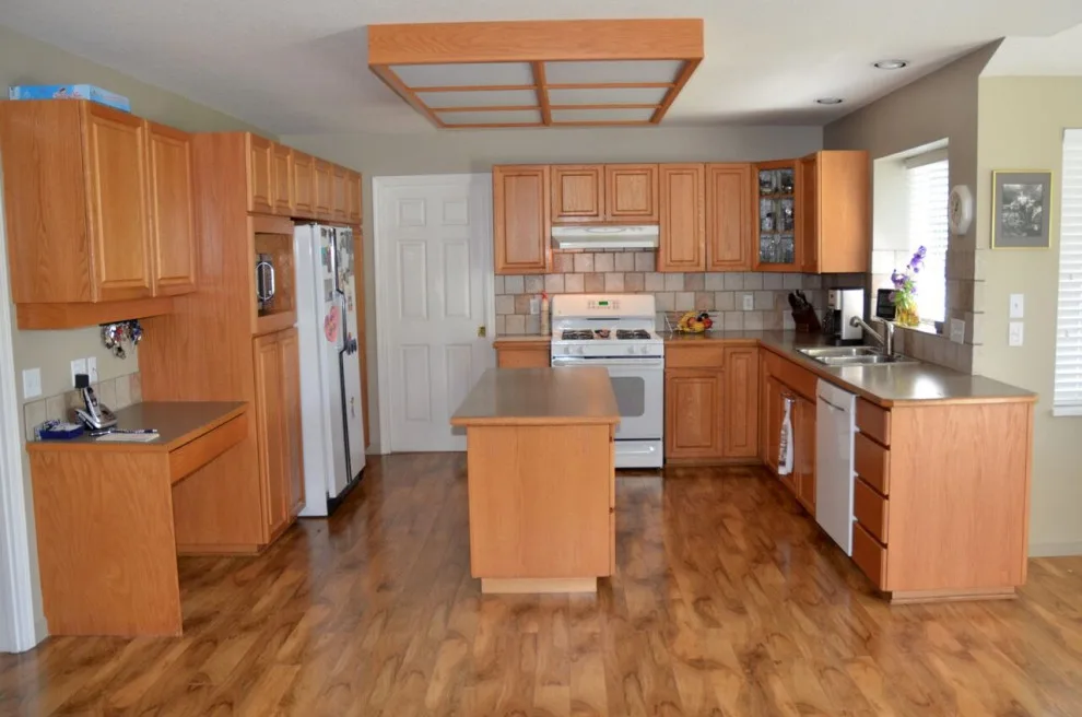 Maple Cabinet Refacing with Satin White Finish by Kitchen Solvers Of Grayslake - Photo 8