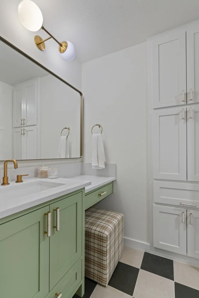 Serene Visitor Bathroom by LFM Construction & Remodeling - Photo 3