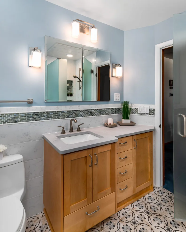 Revamped Bathroom Remodel: Remove and Replace by Sylvestre Remodeling & Design - Photo 4