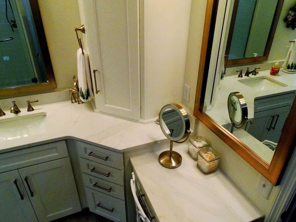 Berlin Residence - Kitchen and Master Bathroom Renovation by Cornerstone Remodeling, Ltd - Photo 37