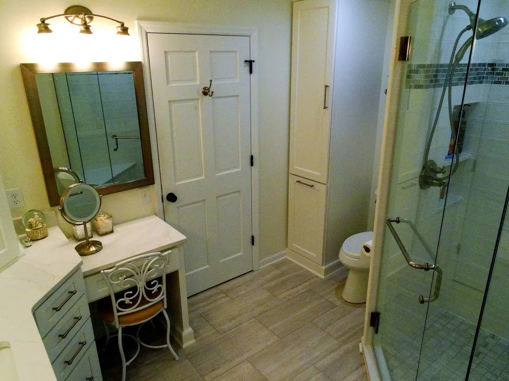 Berlin Residence - Kitchen and Master Bathroom Renovation by Cornerstone Remodeling, Ltd - Photo 11