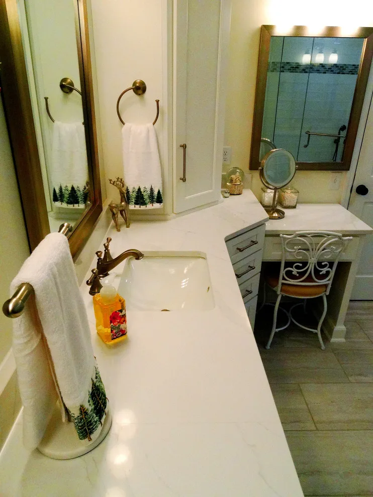 Berlin Residence - Kitchen and Master Bathroom Renovation by Cornerstone Remodeling, Ltd - Photo 9
