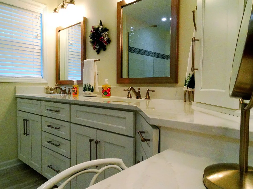 Berlin Residence - Kitchen and Master Bathroom Renovation by Cornerstone Remodeling, Ltd - Photo 20