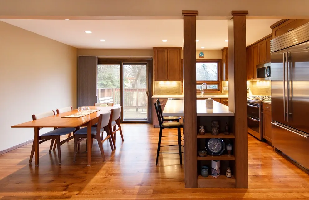 Contemporary Kitchen and Dining Renovation in New Brighton by Zinran Construction Services Inc. - Photo 7