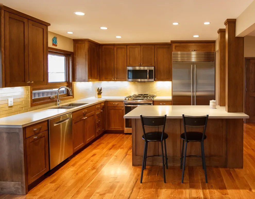 Contemporary Kitchen and Dining Renovation in New Brighton by Zinran Construction Services Inc. - Photo 5