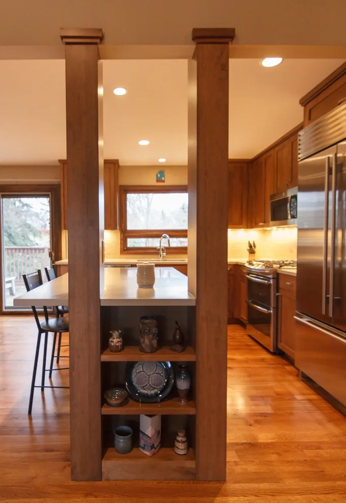 Contemporary Kitchen and Dining Renovation in New Brighton by Zinran Construction Services Inc. - Photo 3