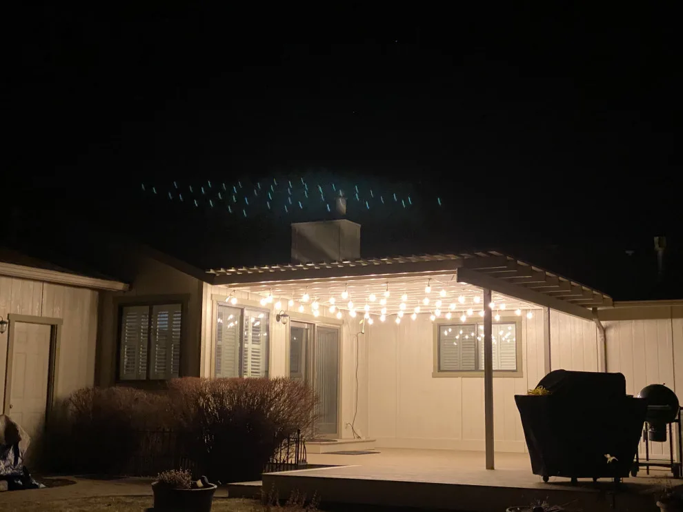 Composite Patio Deck with Trellis and Lighting, 820 sq ft by RIEK Builds, Inc. - Photo 2