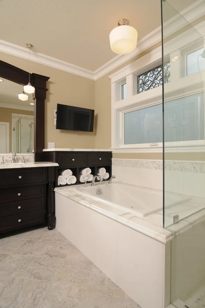 Modern Tacoma Bathroom Renovation by Phase II, Inc. - Photo 3