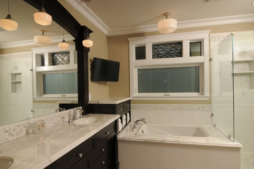 Modern Tacoma Bathroom Renovation by Phase II, Inc. - Photo 4