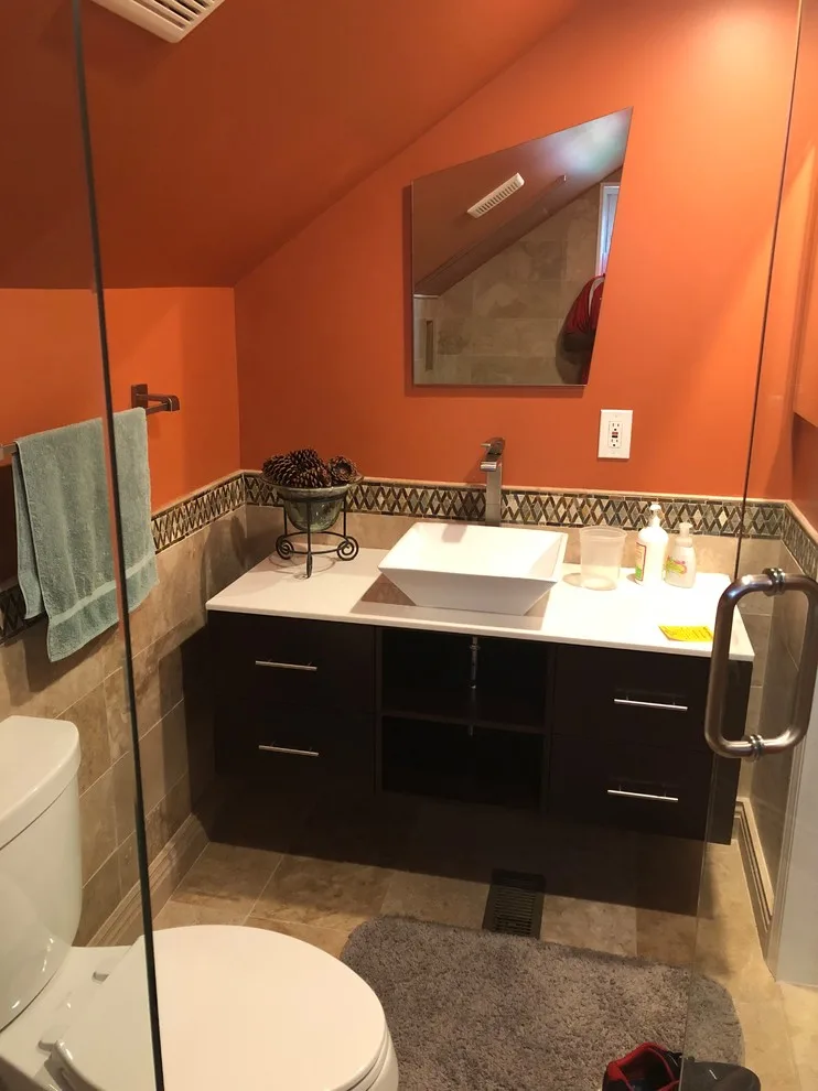 Oak Park restroom renovation by MAS Building And Renovations - Photo 5