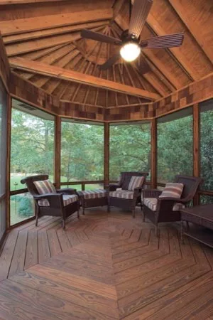 Eight-Sided Screened Patio by Lone Star Construction - Photo 2