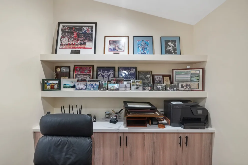 Long Beach, CA Office and Entertainment Room Renovation by Katz Design & Builders Inc. - Photo 7