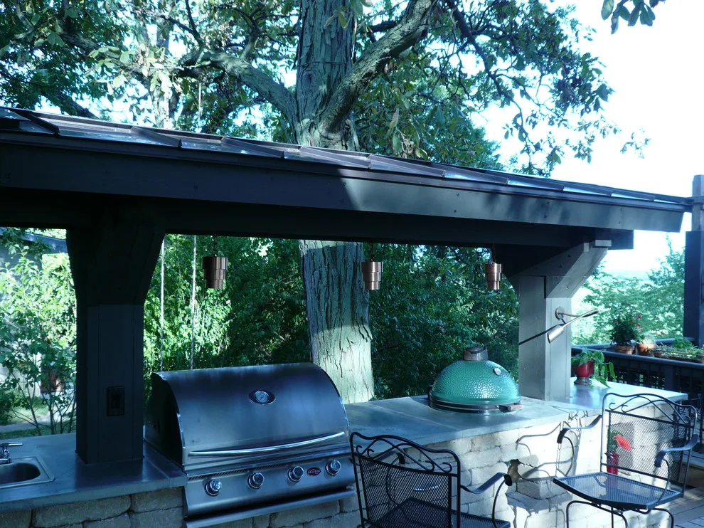 Alfresco cooking area by Barnett Construction - Photo 2