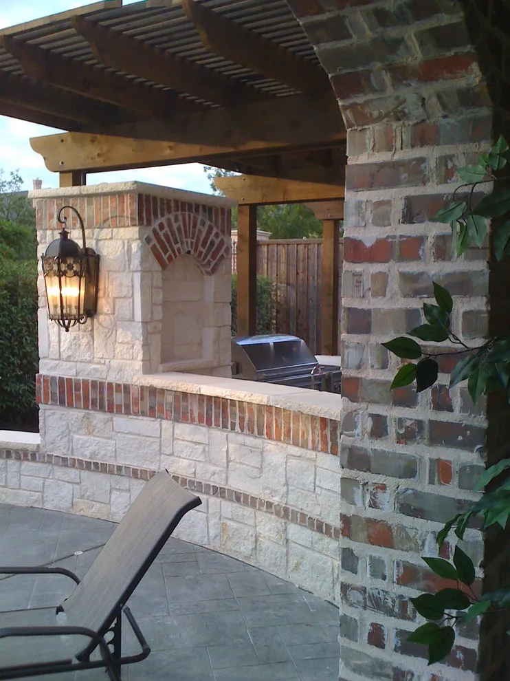 Chapel Hill Al Fresco Kitchen by Servigon Construction Group - Photo 4
