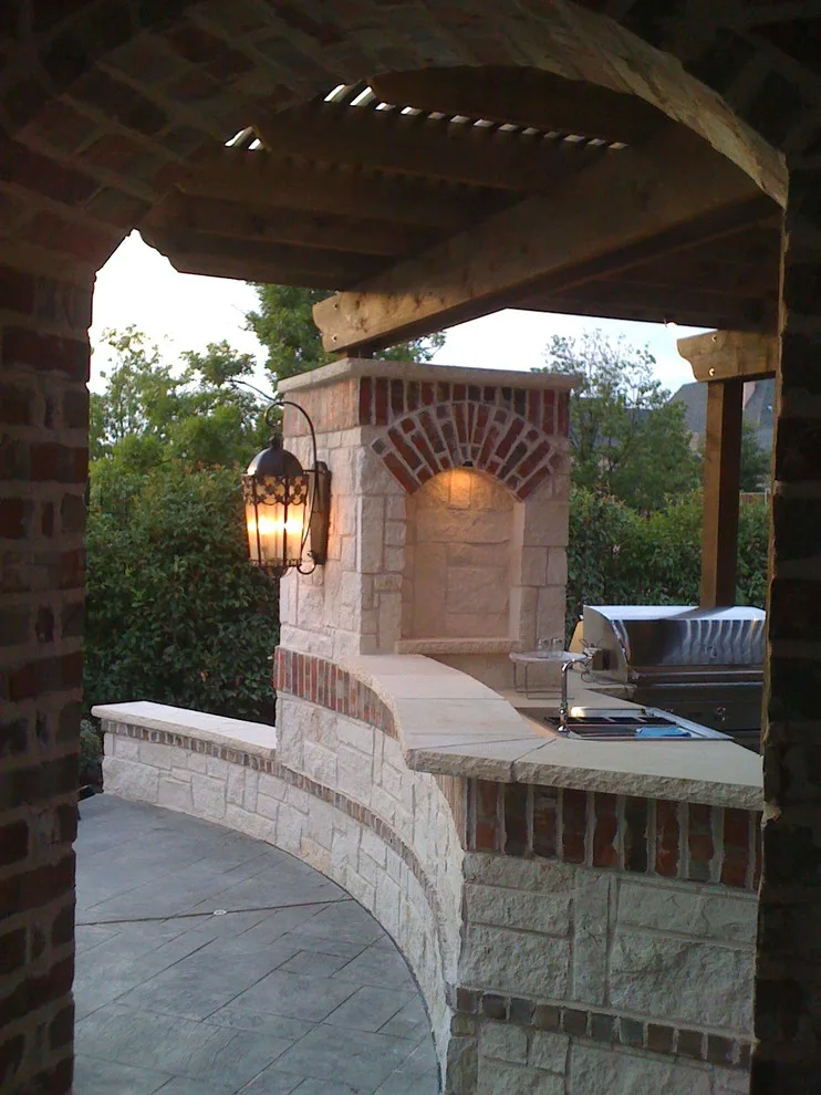 Chapel Hill Al Fresco Kitchen by Servigon Construction Group - Photo 5